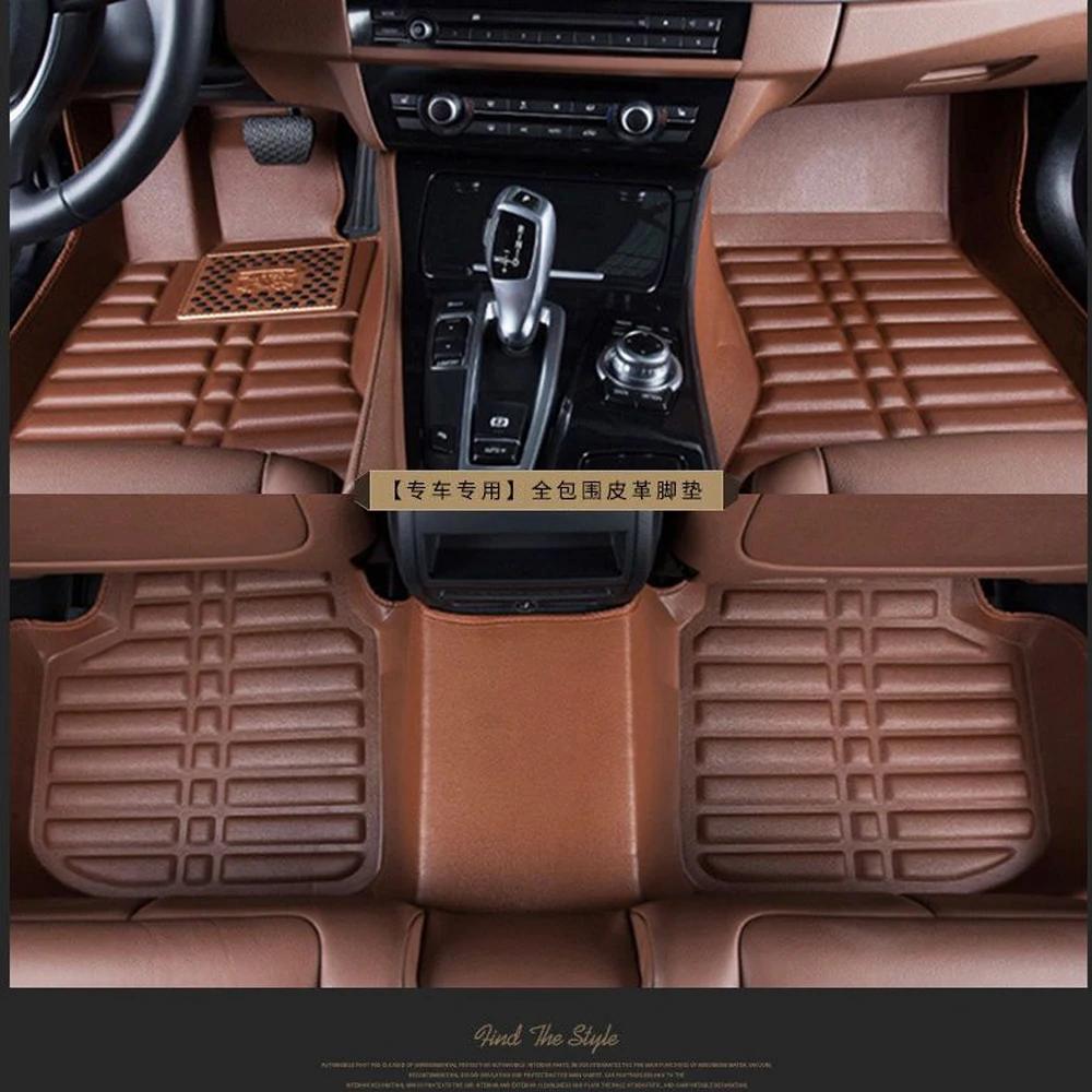 Car Floor Mat for FAW Bestune T77 Lada X-Cross 5 2018~2025 2019 Inner Liner Leather Pad Tray Custom Cover Carpet Rug Accessories