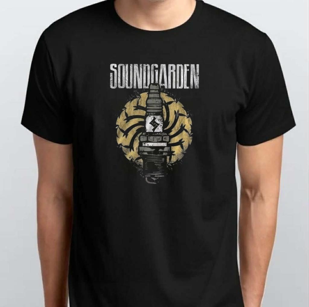 Soundgarden Vintage Unisex T-SHIRT S M L XL XXL 3 4 XL Black White