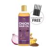 TNW-The Natural Wash Onion Hair Oil for Strong & Healthy Hair With Black Seed Oil Extracts | Onion Oil Prevents Hair Fall 100 Ml