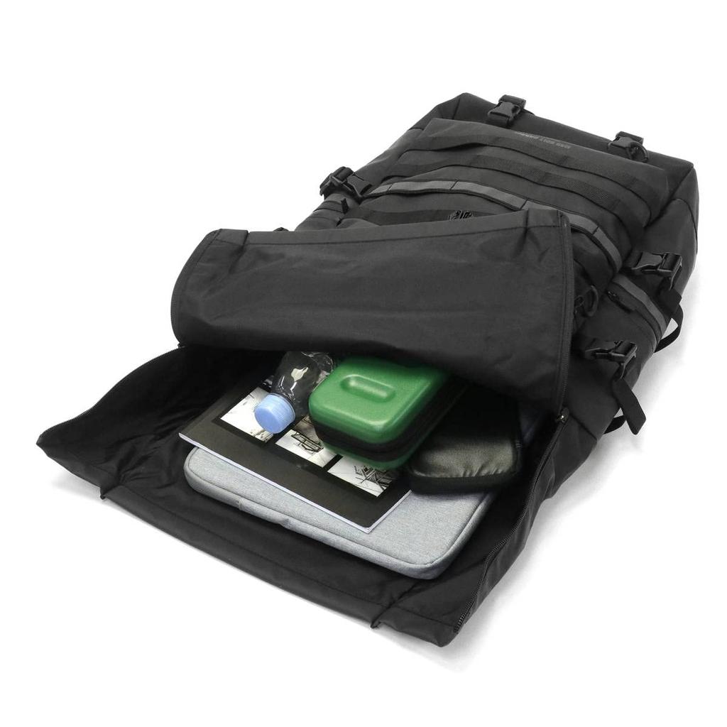 [Макиавеллистский] Рюкзак ROLL TOP DAYPACK ЧЕРНЫЙ (019)