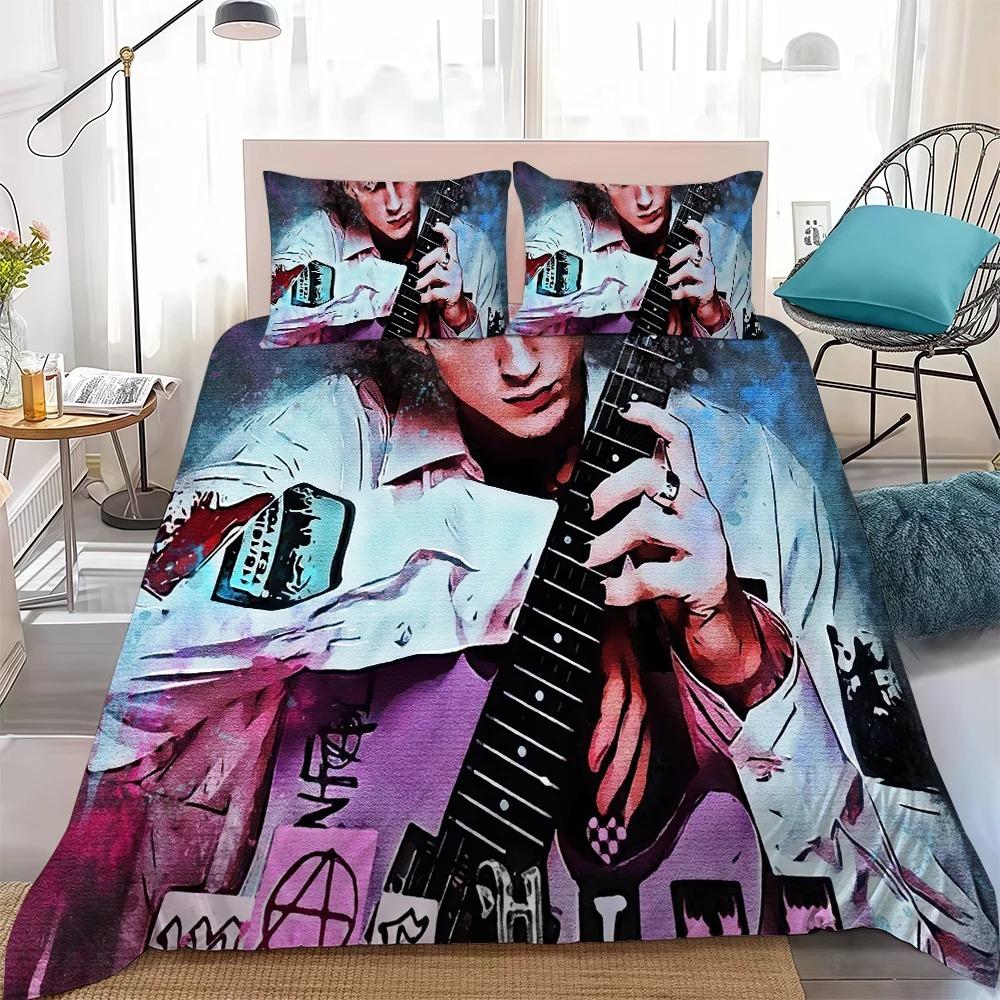 Exquisite Singer M-Machine Gun K-Kelly Bedding Set Duvet Cover Pillowcase Single/Double/Queen Large Size Adult Boys girl Gift