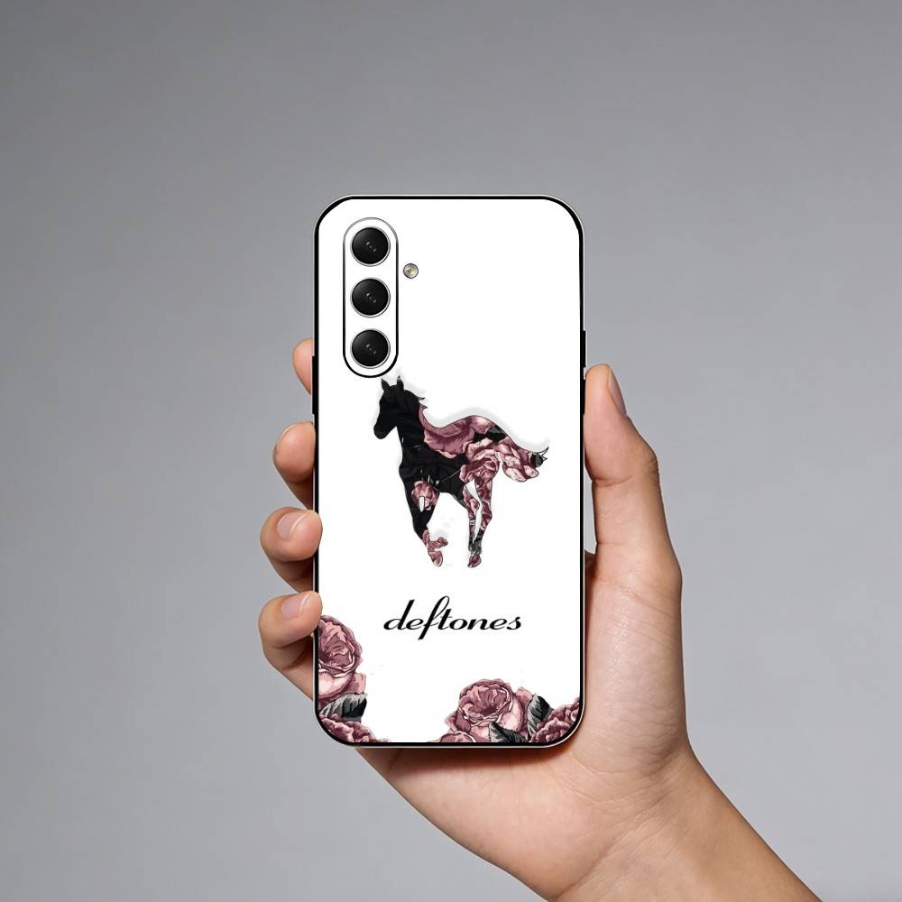 Чехол для телефона D-Deftones для Samsung Galaxy A73,21,22,32,71,53,52,51,80,5G Мягкий черный чехол