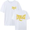 Купить хлопковую футболку с логотипом бокса EVERLAST для мужчин и женщин, футболка с принтом с круглым вырезом, уличная толстовка Харадзюку, популярная свободная модель