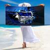 Hertha BSC logo Print Beach Towel, Large Soft Quick Dry Towel for Beach Camping Swimming