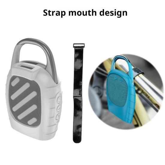 Silicone Cover Case for Wireless Speaker Stand Protective Carrying Case Shockproof Cover Anti-Drop