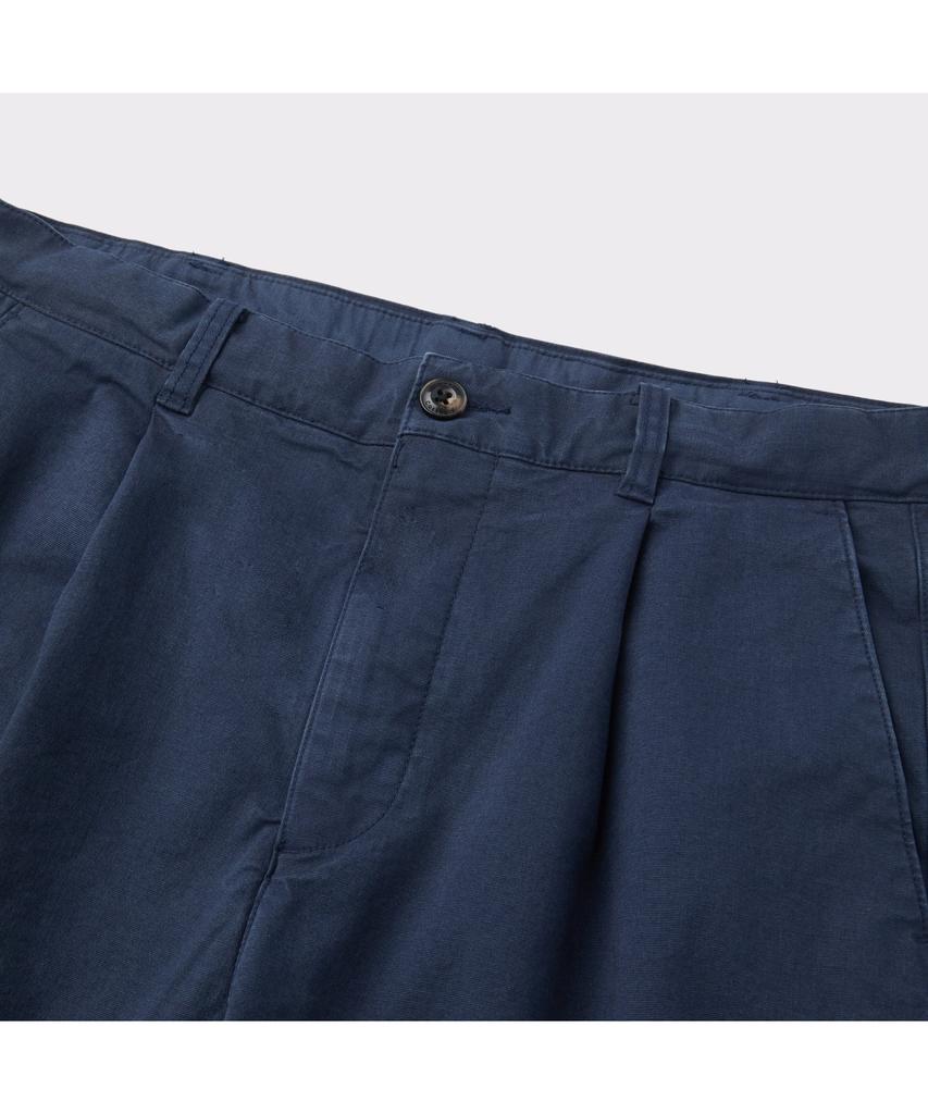 Хенликэтон [Британский спортивный клуб] Окрашенные garment dyeing брюки чинос с одной складкой Abpam26701Nyx