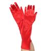 Women Opera Elbow Wrist Stretch Satin Prom Costume Flapper Gloves Finger Long Gloves