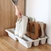 2 шт. Современный пластиковый шкаф для обуви в скандинавском стиле, вертикальный, экономичный, интегрированная стойка для тапочек, органайзер для обуви из полипропилена, держатель для обуви для отеля