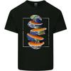 Our Orange Planet Earth One Glass Only Unisexs Light Cotton TShirt