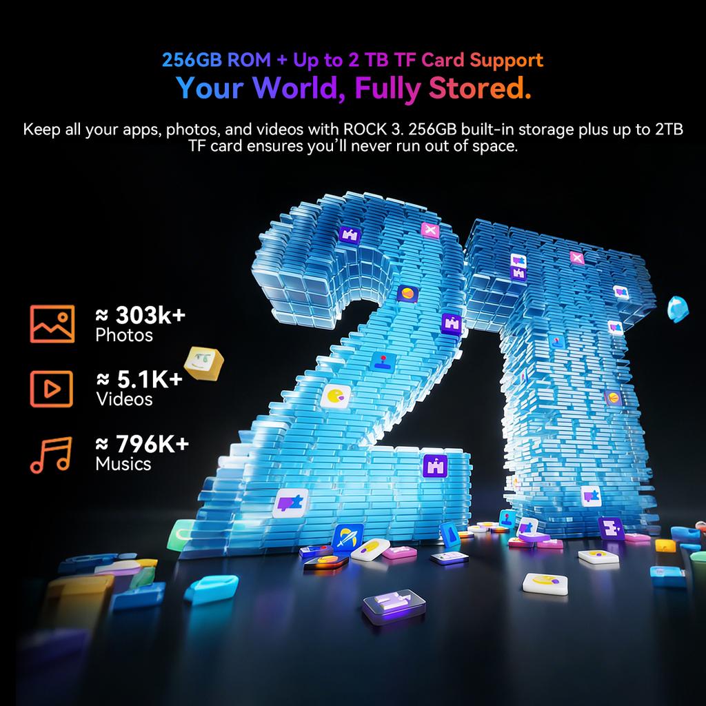 Blackview ROCK 3 Уличный смартфон 32 ГБ + 256 ГБ Тепловизионная камера 10000 мАч Мобильный телефон