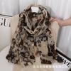 Soft And Skin-friendly Cotton And Linen Scarf For Decorating The Neck