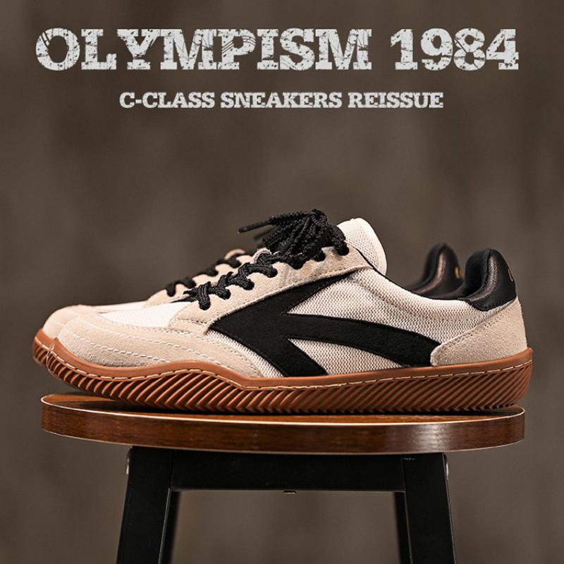 Fashion Retro Casual Shoes for Men Low Top Sports Tennis Shoes Outdoor Lace-Up Footwear Designer Sneakers German Training Baseball Shoes