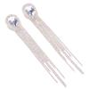 Long Tassel Water Drop Pendant Earrings Rhinestone Long Dangle Earrings for Women Crystal Fashion Jewelry Accessories