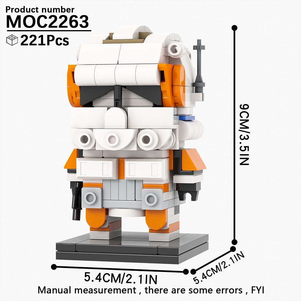 MOOXI MOC Космическая Война Brickheadz Межзвездный Sci-Fi Робот Совместимые Фигурки Строительные Блоки Игрушки Для Взрослых Для Детей Подарок Кубики