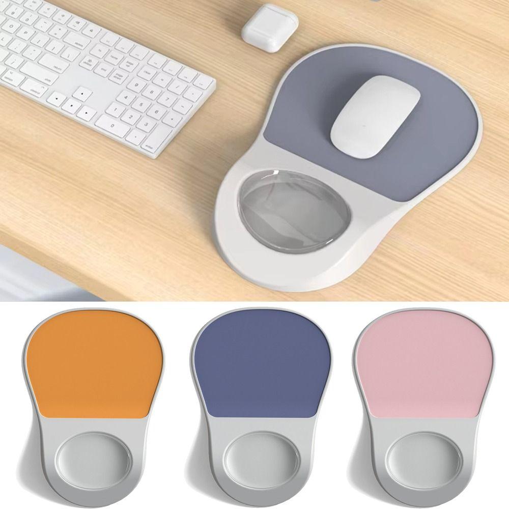Smooth Surface Mouse Pad with Wrist Rest Non-Slip Wrist Support Pad Long Hours of Use