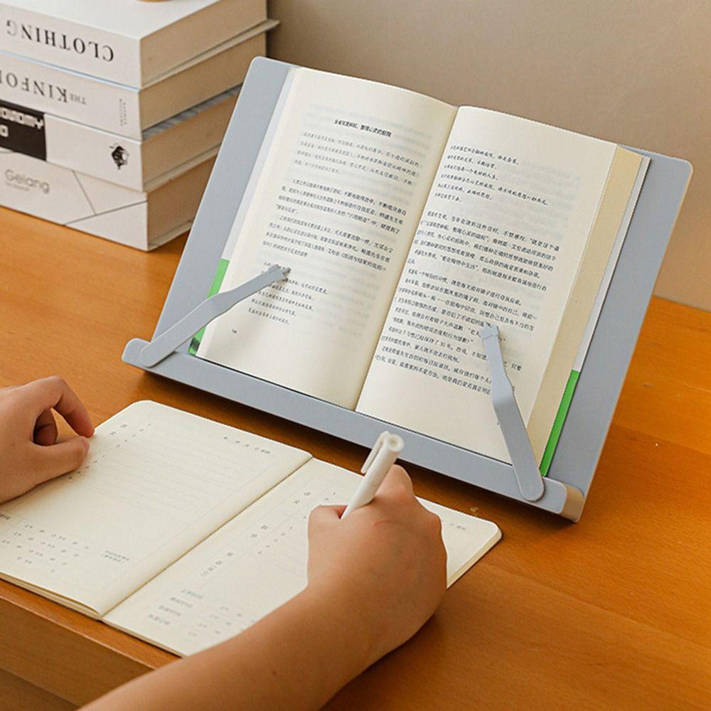 Регулируемая подставка для книг, подставка для планшета, фиксированная подставка с зажимом для книг, новая детская подставка для чтения