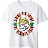 Fashion Tshirt Adult Men Oneck T Shirt Graphic Skull Wearing Crown with Money Symbols Trendy Top Tees Minimalist Teeshirt