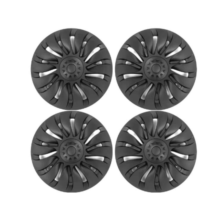 Storm Style Wheel Covers for Tesla Model Y, 19-Inch, Automatic Accessories