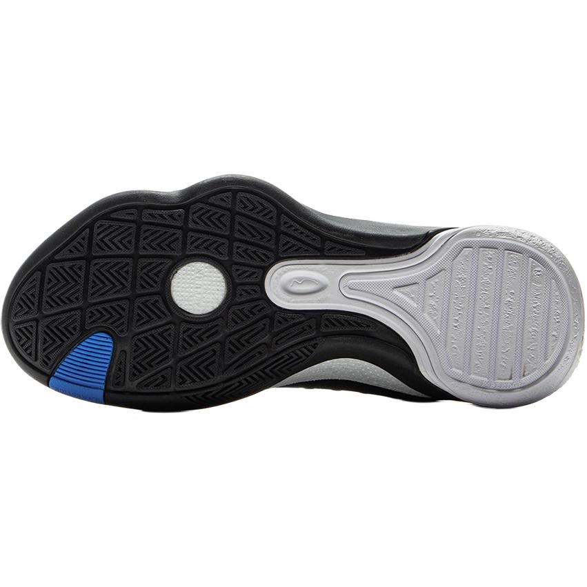 Li Ning Wade All City 13 Удобные Мягкие Нескользящие Износостойкие Поддерживающие Низкие Баскетбольные Кроссовки Детские баскетбольные кроссовки Черный YKBV010-1