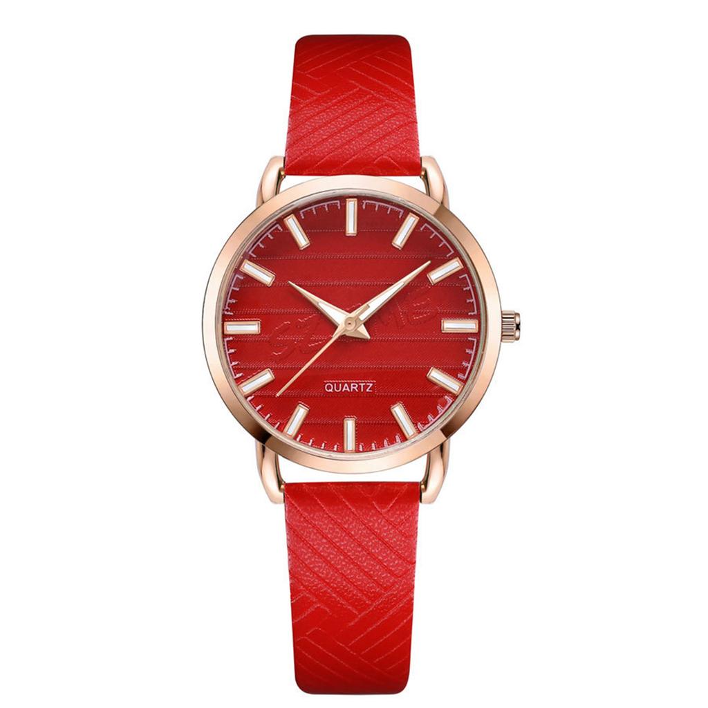 Женские модные кожаные часы