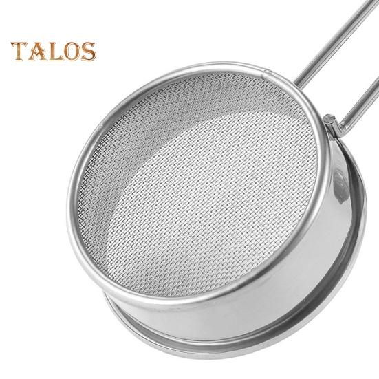Stainless Steel Flour Sieve Filter Handheld Mini 40 Mesh Sugar Powder Strainer Sifter Baking Cooking Kitchen