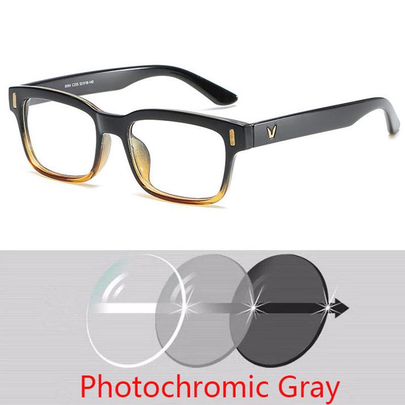 -0.5 -0.75 -1.0 To -6.0 Prescription Eyeglasses 1.56 Aspheric Lens Myopia Glasses For Unisex Literary Student Diopters Glasses