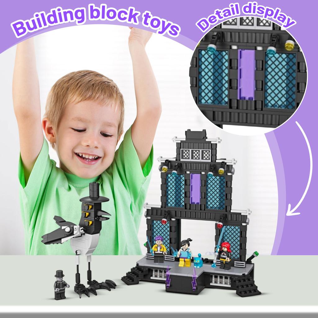 Аниме Периферийный Модный Конструктор, Детский Пазл Пазл Конструктор Модель Игрушки