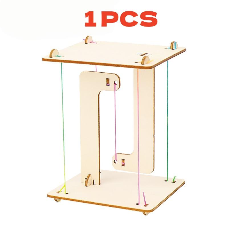 STEM Toys DIY Anti-Gravity Tensegrity Structure Floating Table Wooden Science Physics Building Model Educational Gift for Kids
