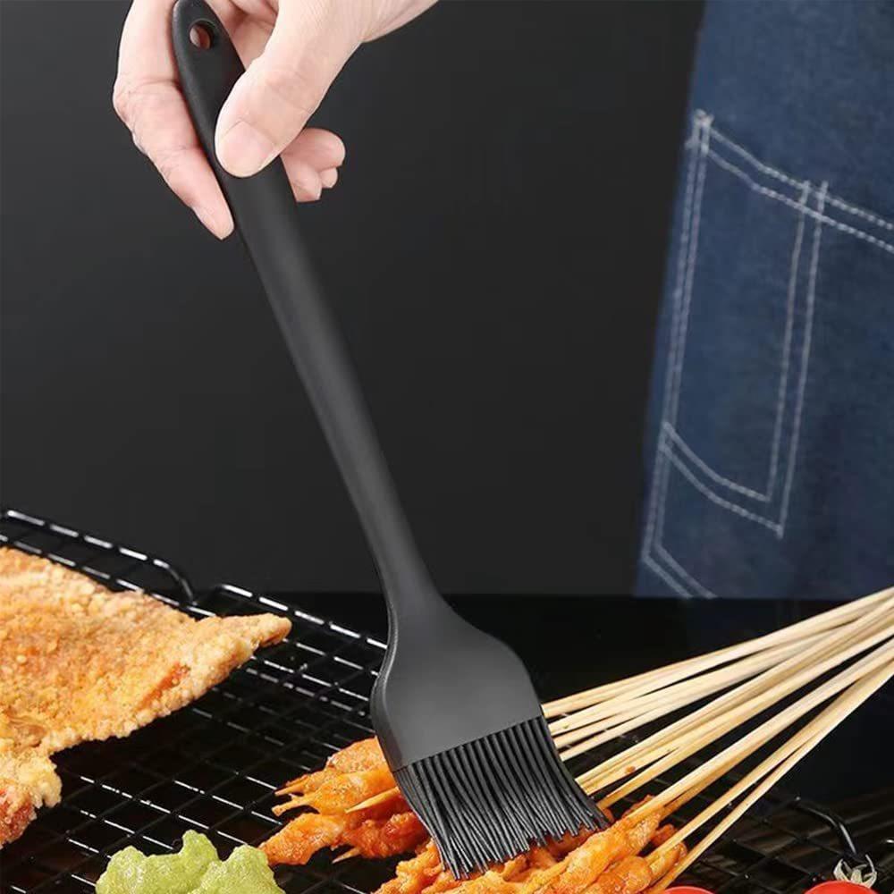 1PC Barbecue Basting Brush Seasoning Sauce Cake Bread Butter Egg Heat Resistant Home Kitchen Baking Cooking Tools