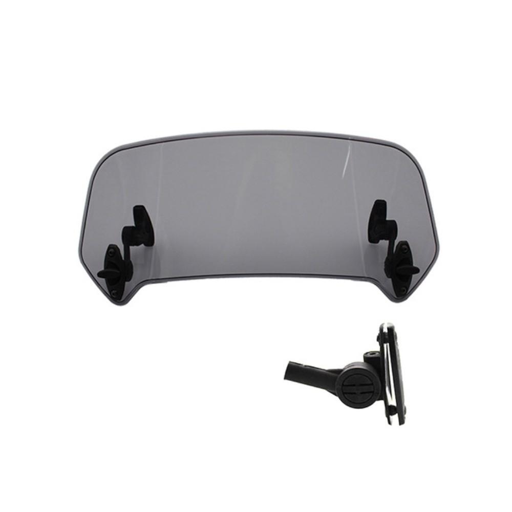 Adjustable Angle Windshield Extension PC Plastic Motorcycle Wind Screen Motorcycle