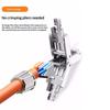 1 шт. Инструмент для разъемов Cat7 Cat6A Cat8 RJ45 Безвинтовой Цинк-сплав Экранированные Ethernet-терминаторы