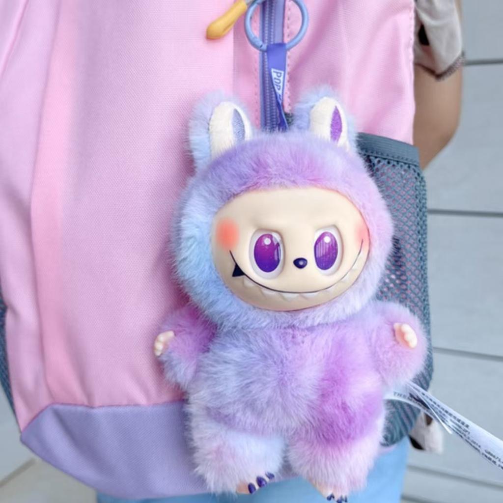 Мультяшный стиль Ткань Лабу Третье поколение Склад Плюшевая игрушка Подвеска, Супер милая сумка, Подвесной аксессуар для автомобиля