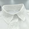 New Floral Embroidered Fake Collar for Sweater Autumn Versatile Neckwear Decoration Half Shirt Detachable Fake Collar