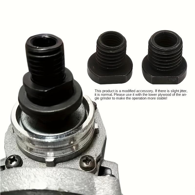 Переходник-насадка для угловой шлифмашины, M10 к M14/M16, Черный быстросъемный соединитель для полировальной машины, Практичный переходник с резьбой