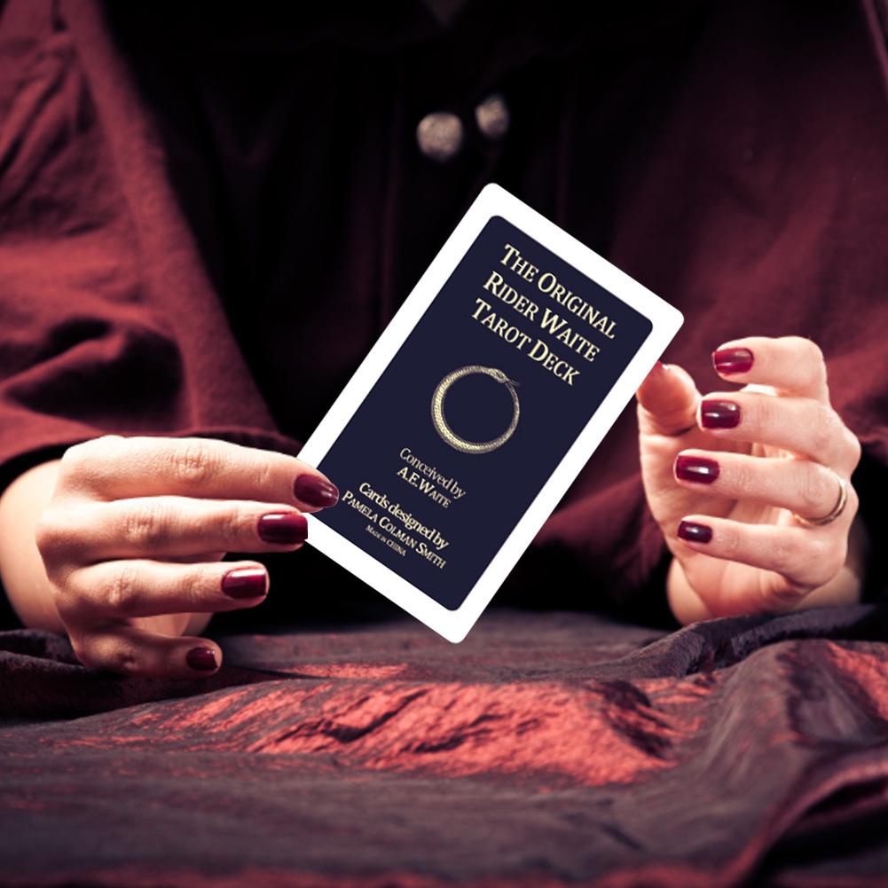 Карты Таро Оригинальная колода Таро Райдера Уэйта, полные английские настольные игры для вечеринок