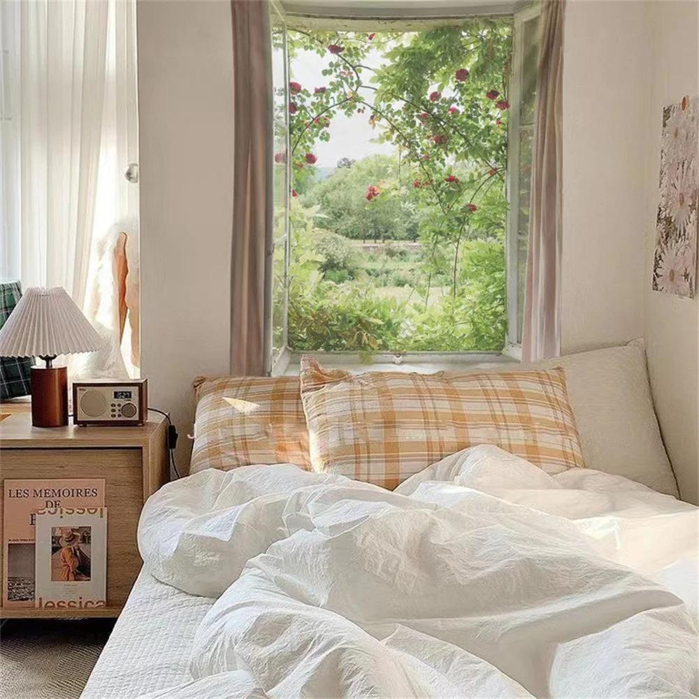 Fashion Home Decoration Tapestry Window Landscape Natural Ocean Pattern Bedroom Living Room Tapestry