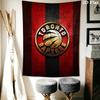 Toronto Raptors Basketball Team Logo Threepiece Set 1 Duvet Cover 2 Pillowcase Without Core Soft And Comfortable Bedding Set