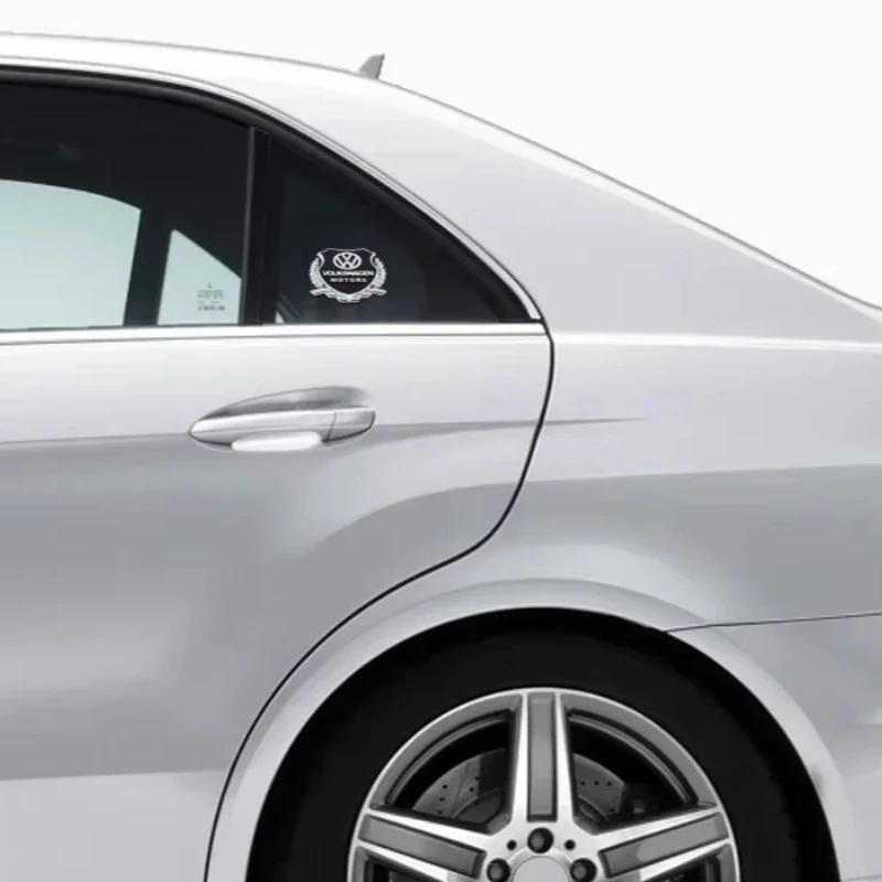 Для VOLKSWAGEN VW 2 шт. Наклейка для Volkswagen Golf MK4 MK6 MK7 Jetta Touareg Beetle Passat Polo Tiguan CC Наклейка на кузов автомобиля Металлическая E