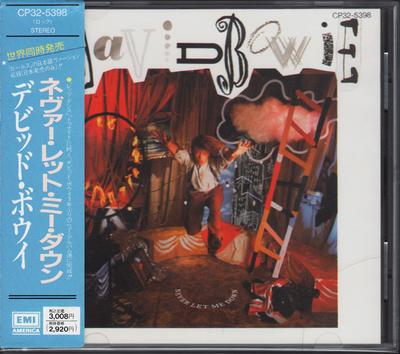 CD ДЭВИД БОУИ Never Let Me Down CP325398 EMIAMERICA 2021 Япония Рок Б/у