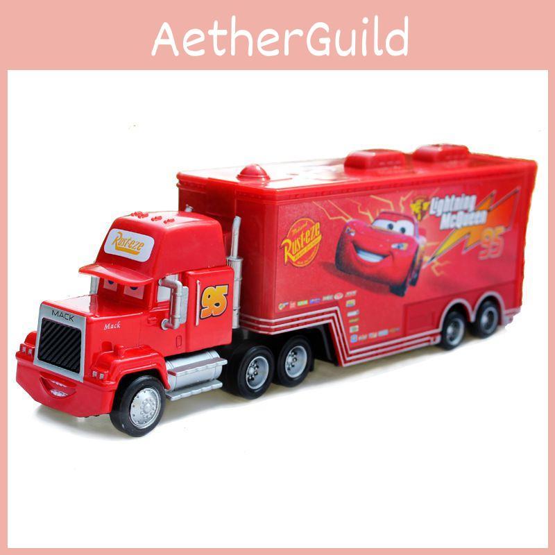 Прочная гоночная игрушка Тачки 2, литой сплав, грузовик Дядя Мак для детей и коллекционеров