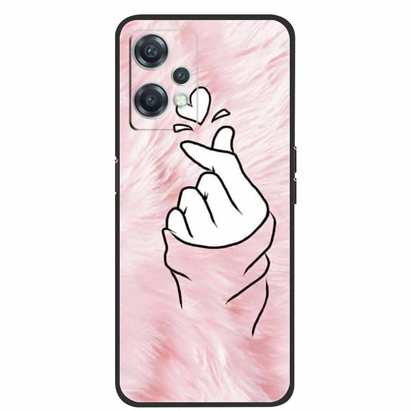 Для OnePlus Nord CE 2 Lite 5G Чехлы Черный Силикон Роскошный Бампер ТПУ Чехол Обложка Capa Для OnePlus Nord CE 2 5G Ударопрочные Чехлы