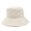 New Era Bucket Solid BKT03 STN WHI 25J Hat, Stone, L/XL,