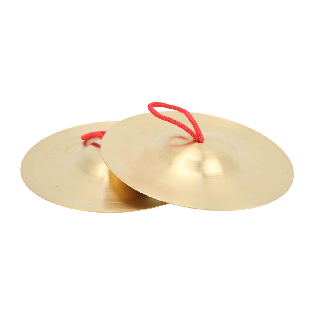 Crash Cymbal Латунный ударный инструмент Пара обучающих инструментов Игрушка для детей и взрослых