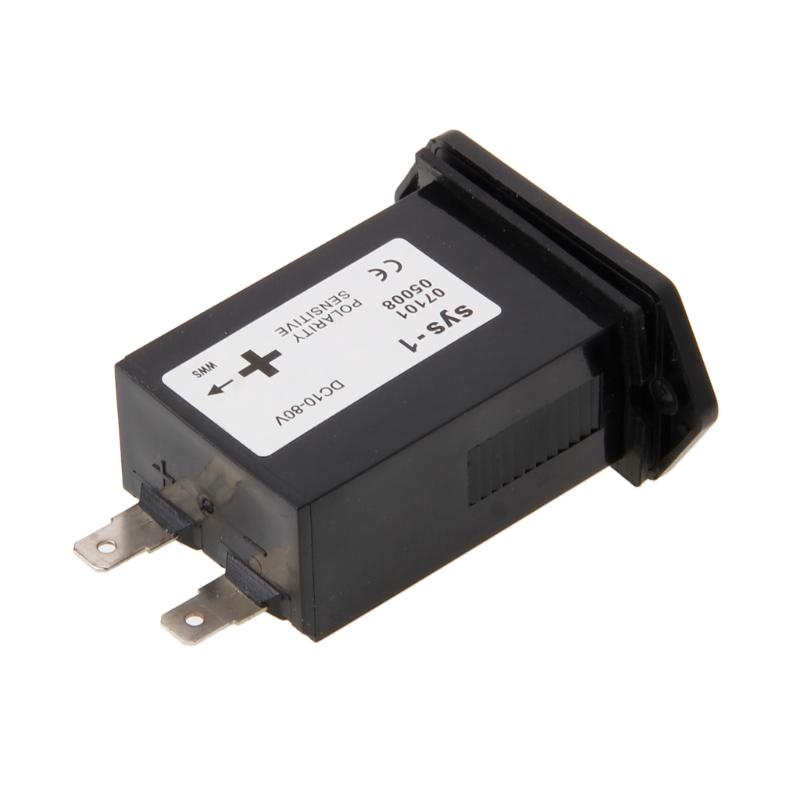 Новый герметичный счетчик моточасов генератора постоянного тока 10В-80В для лодок, грузовиков, тракторов, автомобилей