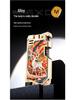 Creative Retro Flint God of Wealth Lighter with Color Print