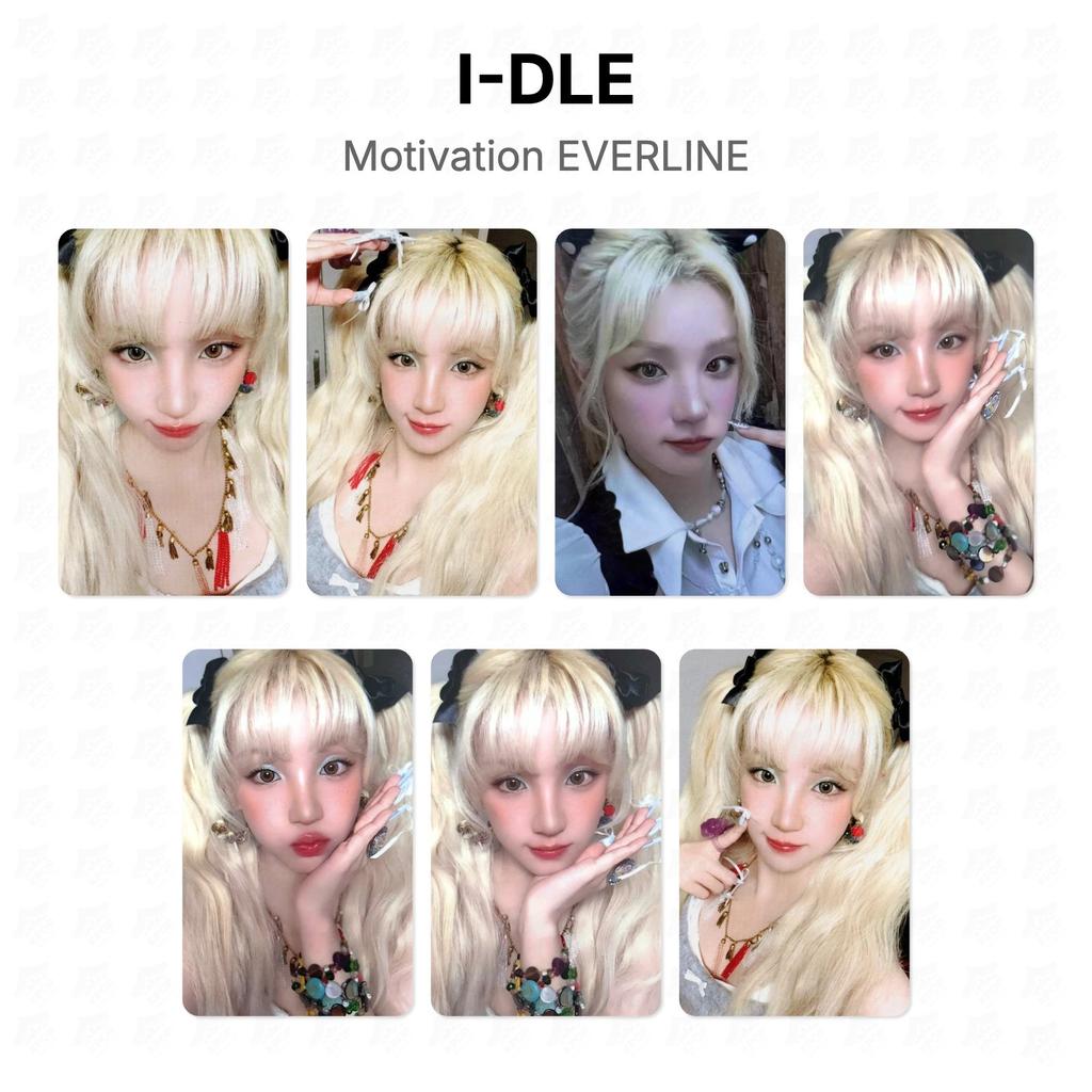 I-DLE Мотивация EVERLINE Официальная фотокарточка