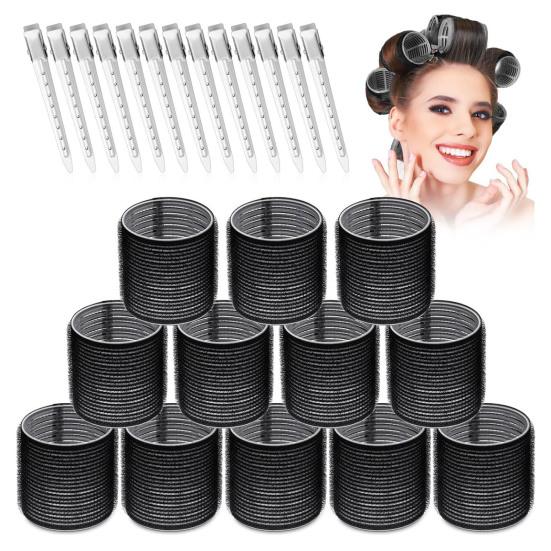 49 шт./набор самозажимных бигуди для волос с зажимом и расческой в виде крысиного хвоста 4 размера