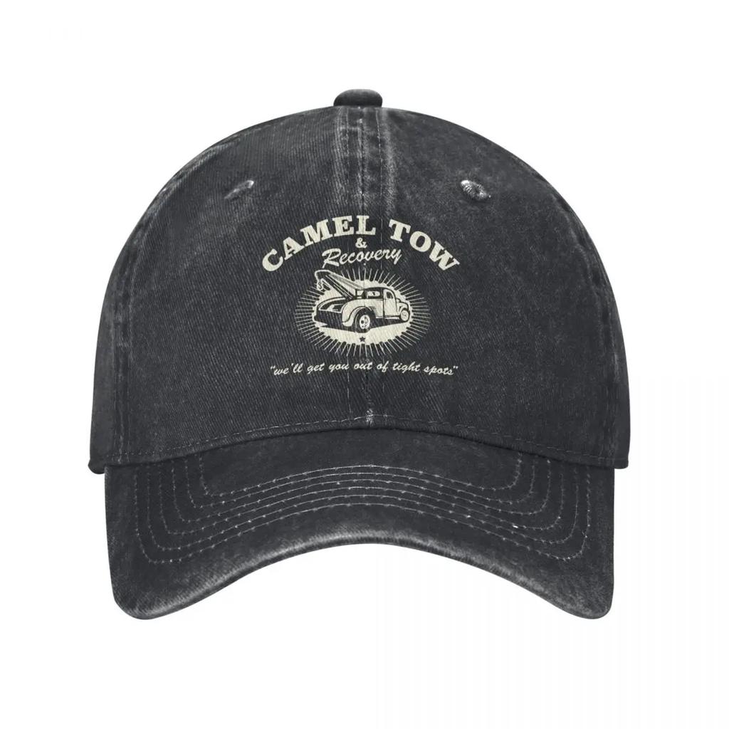 Camel Tow Recovery Classic Unisex Style Бейсболки Потертые шляпы Кепка Модная кепка для отдыха на открытом воздухе Всесезонная дорожная кепка от солнца