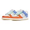 Детские кроссовки Dunk Low GS Nike 101 разноцветные, белые, безопасные, оранжевые DX3363-100