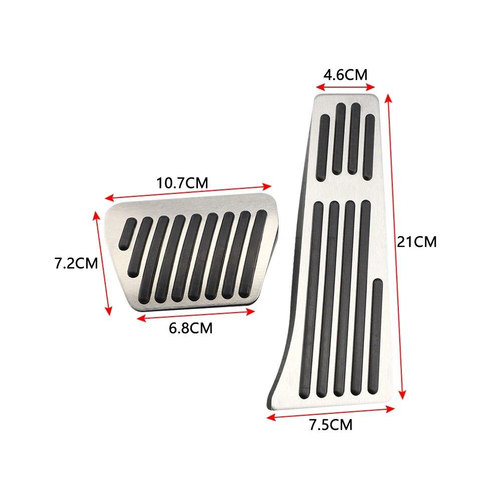 Автомобильные педали газа, чехол для педали тормоза для BMW 5, 6, 7 серии F01 F07 F10 F11 F06 F13 X3 F25 X4 F26 Z4 E89 E85